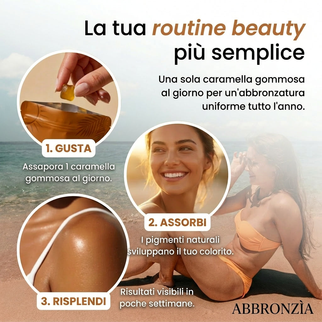 ABBRONZÌA — Abbronzatura da sogno, naturale