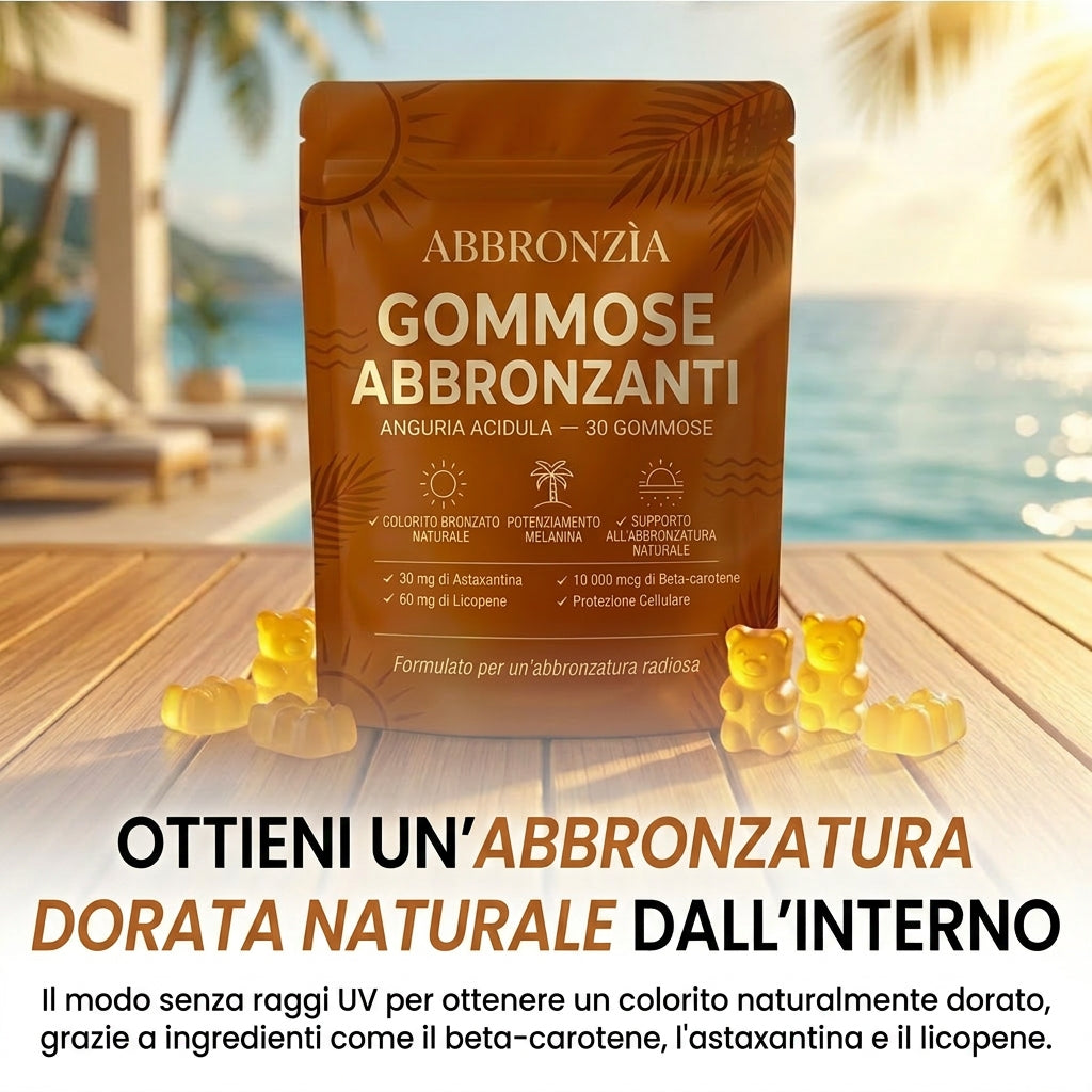 ABBRONZÌA — Abbronzatura da sogno, naturale
