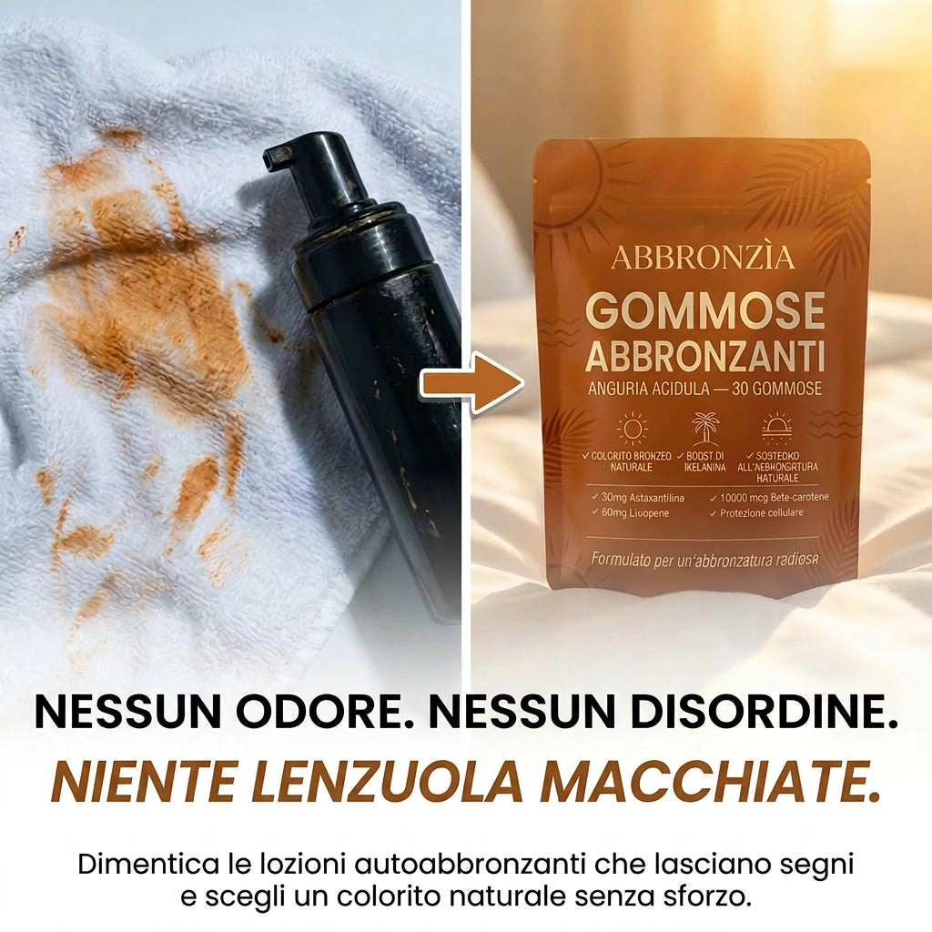 ABBRONZÌA — Abbronzatura da sogno, naturale
